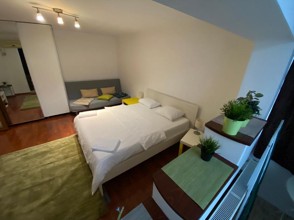 New Green Apartment Studio 1 Boekarest Buitenkant foto