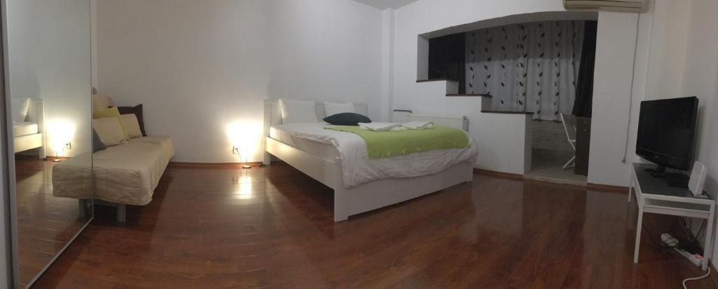 New Green Apartment Studio 1 Boekarest Buitenkant foto